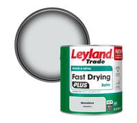 Leyland Trade Wood & Metal Fast Drying Plus Satin Paint Moondance (Ppg1043-2) 2.5L