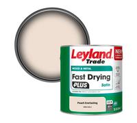 Leyland Trade Wood & Metal Fast Drying Plus Satin Paint Peach Everlasting (Ppg1195-2) 2.5L