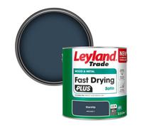 Leyland Trade Wood & Metal Fast Drying Plus Satin Paint Starship (Ppg1042-7) 2.5L