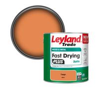 Leyland Trade Wood & Metal Fast Drying Plus Satin Paint Tango (06E51) 2.5L