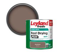 Leyland Trade Wood & Metal Fast Drying Plus Satin Paint Woodchuck (Ppg1016-6) 2.5L