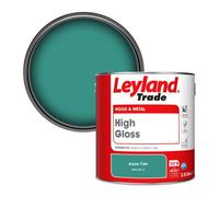 Leyland Trade Wood & Metal High Gloss Paint Azure Tide (Ppg1231-6) 2.5L