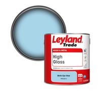 Leyland Trade Wood & Metal High Gloss Paint Bird's Eye View (Ppg1237-3) 2.5L