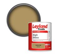 Leyland Trade Wood & Metal High Gloss Paint Buffalo Hide (Ppg1105-6) 1L