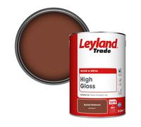 Leyland Trade Wood & Metal High Gloss Paint Burled Redwood (Ppg1067-7) 5L