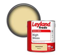 Leyland Trade Wood & Metal High Gloss Paint Butterfly Bush (Ppg1214-4) 2.5L