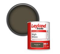 Leyland Trade Wood & Metal High Gloss Paint Chocolate Lab (Ppg1000-7) 1L