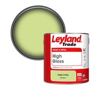 Leyland Trade Wood & Metal High Gloss Paint Clean N Crisp (Ppg1220-5) 2.5L