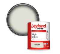 Leyland Trade Wood & Metal High Gloss Paint Cotton Robe (Ppg1024-1) 1L