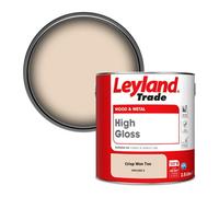 Leyland Trade Wood & Metal High Gloss Paint Crisp Won Ton (Ppg1202-3) 2.5L