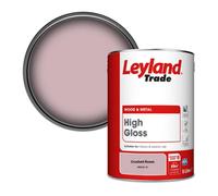 Leyland Trade Wood & Metal High Gloss Paint Crushed Roses (Ppg18-19) 5L