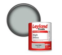 Leyland Trade Wood & Metal High Gloss Paint Damp Pebble (Ppg10-08) 1L