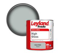 Leyland Trade Wood & Metal High Gloss Paint Damp Pebble (Ppg10-08) 2.5L