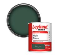 Leyland Trade Wood & Metal High Gloss Paint Empire Green (14C39) 1L
