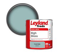 Leyland Trade Wood & Metal High Gloss Paint Frosty Glade (Ppg1146-4) 2.5L