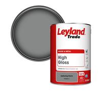 Leyland Trade Wood & Metal High Gloss Paint Gathering Storm (Ppg5001-6) 5L