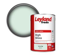 Leyland Trade Wood & Metal High Gloss Paint Goose Egg (Ppg1227-1) 5L