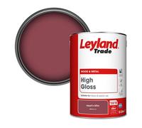 Leyland Trade Wood & Metal High Gloss Paint Heart's Afire (Ppg13-14) 5L