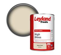 Leyland Trade Wood & Metal High Gloss Paint Heavy Cream (Ppg1098-2) 5L