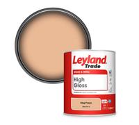 Leyland Trade Wood & Metal High Gloss Paint King Prawn (Ppg1197-4) 1L