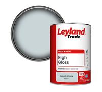 Leyland Trade Wood & Metal High Gloss Paint Lakeside Morning (Ppg1012-3) 5L