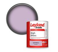 Leyland Trade Wood & Metal High Gloss Paint Light Mulberry (Ppg1180-4) 1L