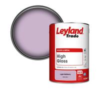 Leyland Trade Wood & Metal High Gloss Paint Light Mulberry (Ppg1180-4) 5L