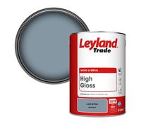 Leyland Trade Wood & Metal High Gloss Paint Lost At Sea (Ppg1040-5) 5L