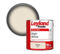 Leyland Trade Wood & Metal High Gloss Paint Magnolia (08B15) 2.5L