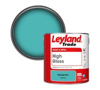 Leyland Trade Wood & Metal High Gloss Paint Montego Bay (Ppg1233-6) 2.5L