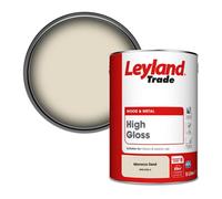 Leyland Trade Wood & Metal High Gloss Paint Morocco Sand (Ppg1096-2) 5L