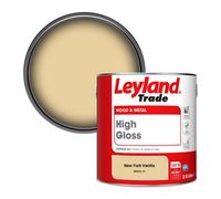 Leyland Trade Wood & Metal High Gloss Paint New York Vanilla (Ppg12-17) 2.5L