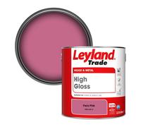 Leyland Trade Wood & Metal High Gloss Paint Paris Pink (Ppg1181-6) 2.5L
