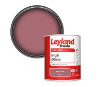 Leyland Trade Wood & Metal High Gloss Paint Peony Pose (Ppg18-30) 1L