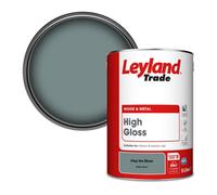 Leyland Trade Wood & Metal High Gloss Paint Play The Blues (Ppg1145-5) 5L
