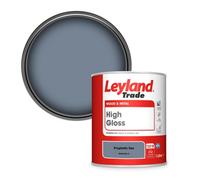 Leyland Trade Wood & Metal High Gloss Paint Prophetic Sea (Ppg1042-5) 1L