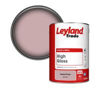Leyland Trade Wood & Metal High Gloss Paint Radiant Rouge (Ppg1053-4) 5L
