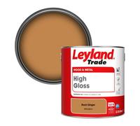 Leyland Trade Wood & Metal High Gloss Paint Root Ginger (Ppg1202-6) 2.5L
