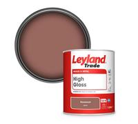 Leyland Trade Wood & Metal High Gloss Paint Rosewood (04C37) 1L