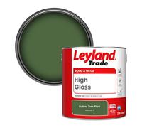 Leyland Trade Wood & Metal High Gloss Paint Rubber Tree Plant (Ppg1131-7) 2.5L