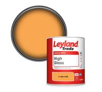 Leyland Trade Wood & Metal High Gloss Paint (S 1060-Y30R) 1L