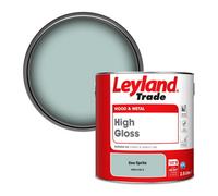 Leyland Trade Wood & Metal High Gloss Paint Sea Sprite (Ppg1143-3) 2.5L