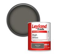 Leyland Trade Wood & Metal High Gloss Paint Stolen Rock (Ppg0999-6) 1L