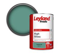 Leyland Trade Wood & Metal High Gloss Paint Treasure Isle (Ppg1141-5) 5L