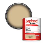 Leyland Trade Wood & Metal High Gloss Paint True Blonde (Ppg12-12) 1L