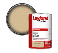 Leyland Trade Wood & Metal High Gloss Paint True Blonde (Ppg12-12) 5L