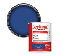Leyland Trade Wood & Metal High Gloss Paint Ultramarine Blue (Ral 5002) 1L