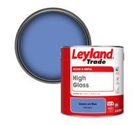 Leyland Trade Wood & Metal High Gloss Paint Violets Are Blue (Ppg1246-6) 2.5L