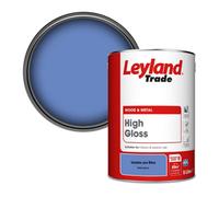 Leyland Trade Wood & Metal High Gloss Paint Violets Are Blue (Ppg1246-6) 5L
