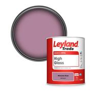 Leyland Trade Wood & Metal High Gloss Paint Winsome Rose (Ppg1044-5) 1L